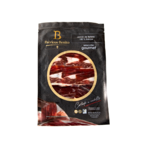 Jamón de Bellota 100% Ibérico c/cuchillo cuadrada blonda