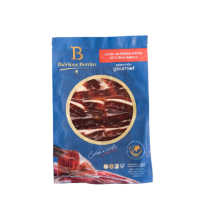 Jamón de Bellota 50% Ibérico c/cuchillo blonda cuadrada