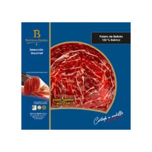 Paleta de Bellota 100% Ibérico c/cuchillo redonda blonda