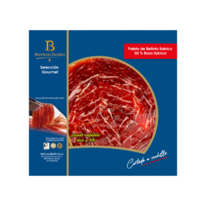 Paleta de Bellota 50% Ibérico c/cuchillo redonda blonda